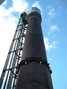 Lage brewery chimney