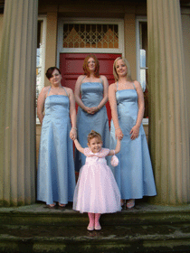 The Bridesmades - Nic, Lizzie and Claire