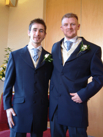 Best man and Rob