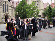 There go the hats, yay!