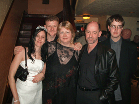 Hazel, Rob, Julie, Malcolm and Matthew
