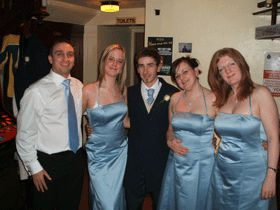 Gary, Claire, Baz, Nic and Lizzie