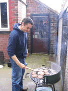 The food, mmmm Burgers