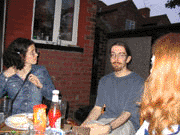Liz, John and the back of Lizzies head