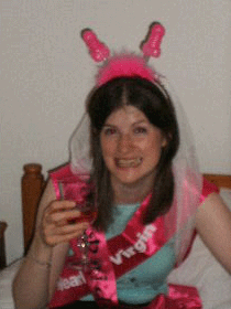 A hen . . . . .