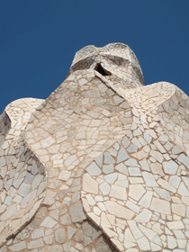 Casa Mila roof