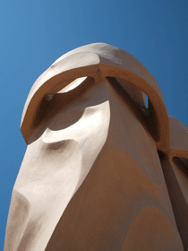 Casa Mila roof