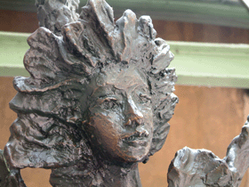 A sculpture