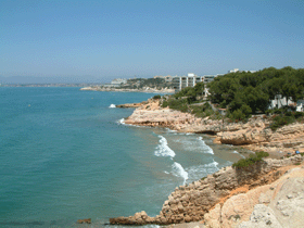 Salou coastline