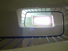 A private stair!